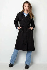 Langer Trenchcoat