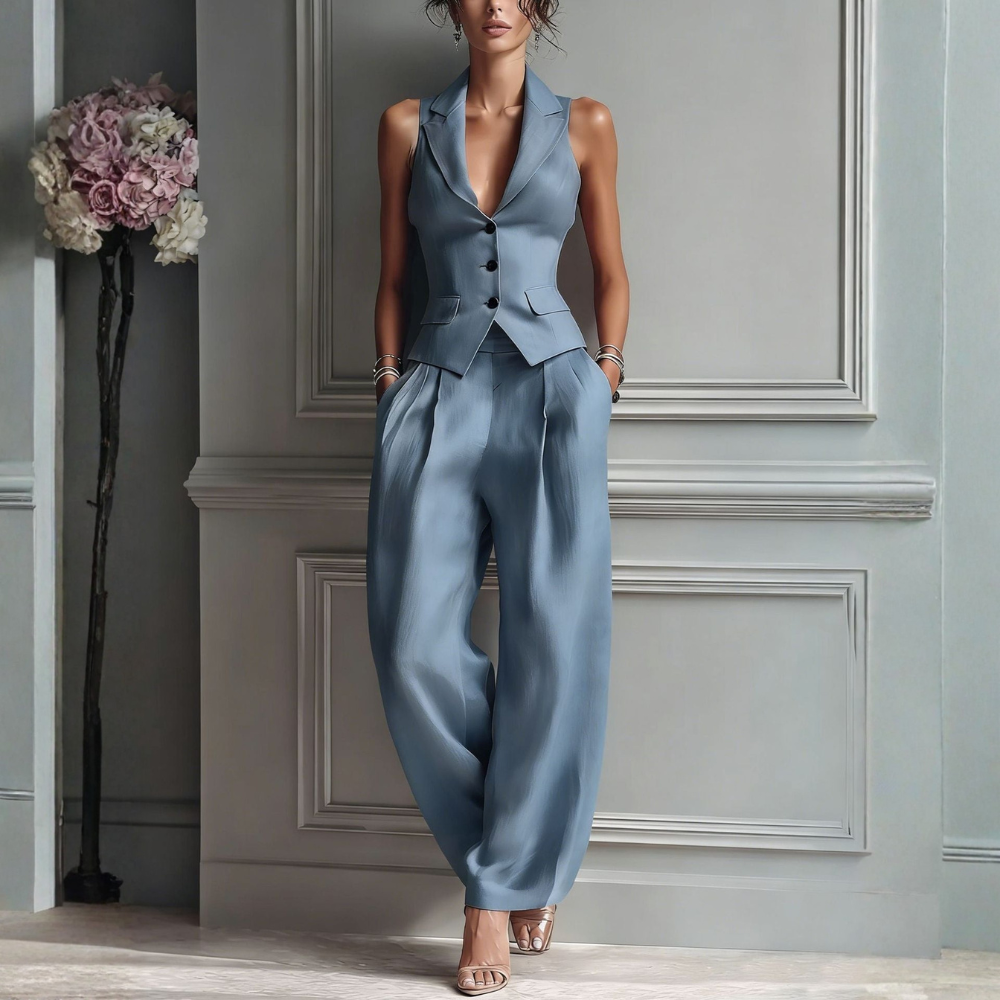 MEIER MODE | ELEGANTES ZWEITEILIGES SET FÜR DAMEN