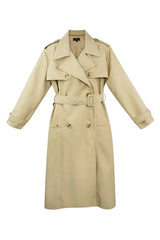 Langer Trenchcoat